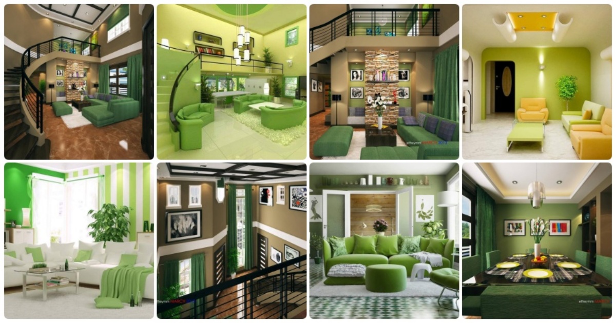6 Modern Green Interior Design Ideas for Your Home