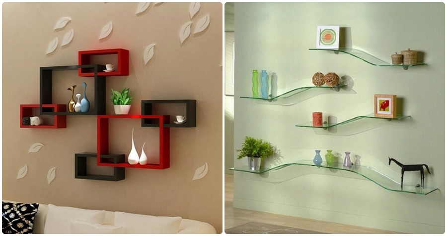 Wall Shelves Decorating Ideas To, Japanese Style Wall Shelves