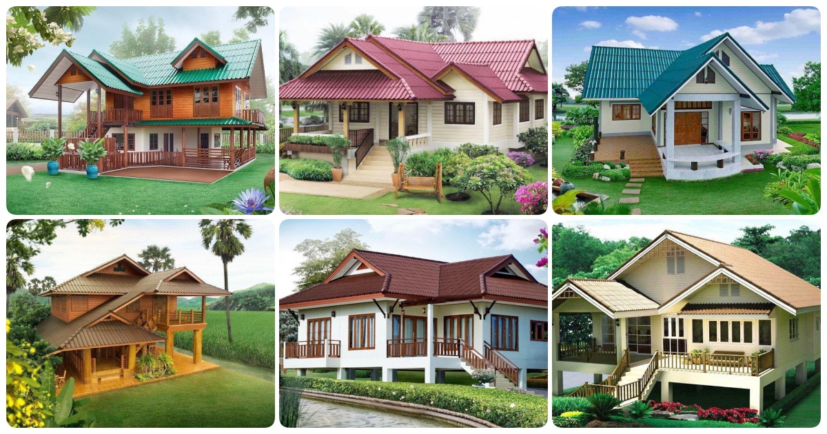 Amazing Thai Style House Designs My, Farm Houses Designs